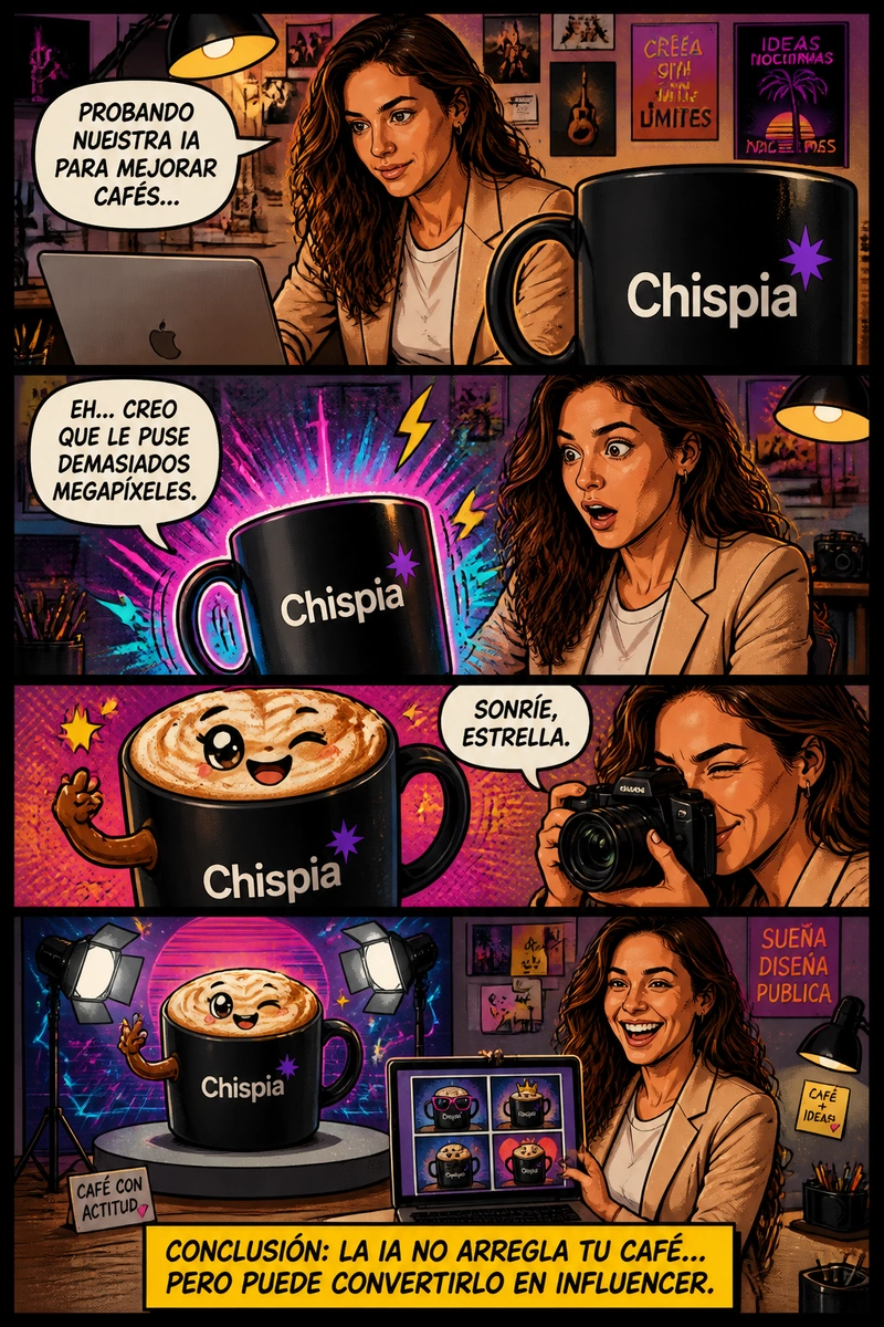 Ejemplo de estilo cómic